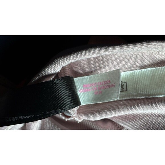 PINK Victorias Secret Sports Bra XS Multicolor Stripe Logo Band Bralette - Picture 9 of 10